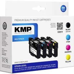 KMP Cartucce combo pack Compatibile sostituisce Epson Epson 603XL (C13T03A14010, C13T03A34010, C13T03A44010), Epson