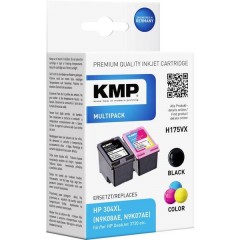KMP Cartucce combo pack Compatibile sostituisce HP HP 304XL (N9K08AE, N9K07AE) Imballo multiplo Nero, Ciano, magenta,