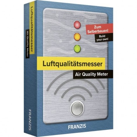 Franzis Verlag Luftqualitätsmesser Kit da costruire da 14 anni