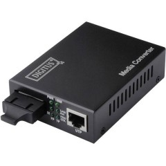LAN, SC Duplex Media converter di rete 100 MBit/s