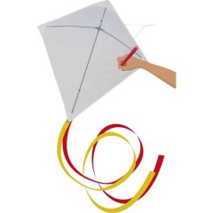 Günther Flugspiele Monofilo Aquilone statico Paint il vostro kite Larghezza estensione 690 mm